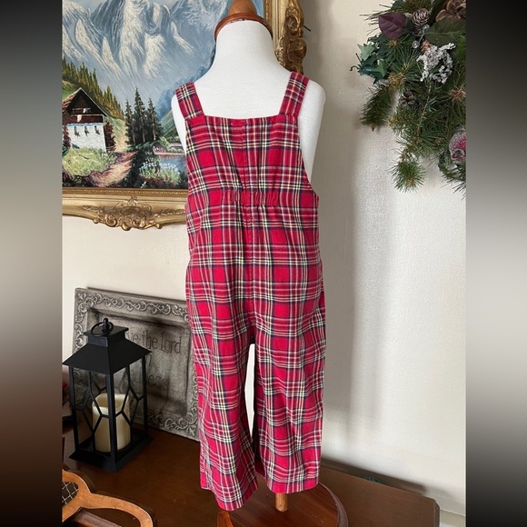 ❤️ Gingham Teddy Bear Santa
Overalls - Picture 4 of 5